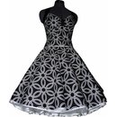 50er Jahre Petticoatkleid zum Petticoat schwarz weiße...