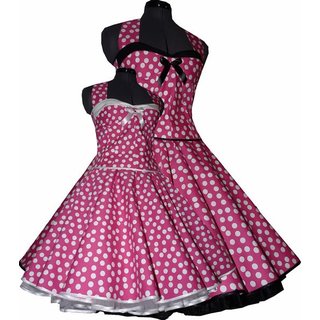 50er Kleid zum Petticoat pink, türkis, lila, grün rot schwarz, w