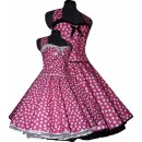 50er Kleid zum Petticoat pink, türkis, lila, grün rot schwarz