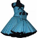50er Kleid zum Petticoat pink, türkis, lila, grün rot schwarz