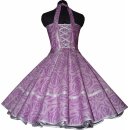 Blumenkleid zum Petticoat orchidee Rosen