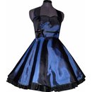 Taftkleid Petticoatkleid 50er Jahre zum Petticoat royalblau