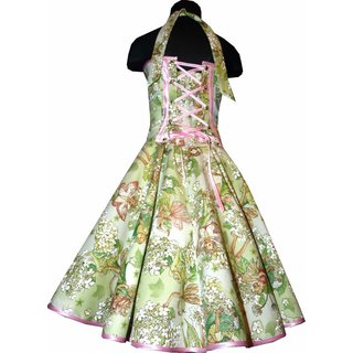 Kinder Petticoat Kleid glitzernde Elfen Korsagenkleid