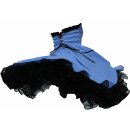Punkte Petticoat Kleid hellblau kleine weiße Tupfen