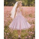 Spitzenkleid Hochzeitskleid 50er Jahre zum Petticoat rosa...