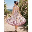 Zauberhaftes Kleid zum Petticoat mit bunten...