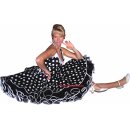 Sweet-fiftys Petticoatkleid schwarz mit weißen großen Punkten