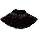 Petticoat Tüll schwarz weiß oder rot Volumen mittel rot