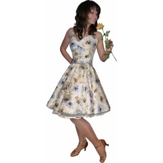 Brustraffung zweiteiliges Kleid