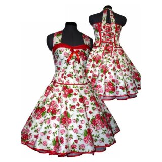 weiss rote Rosen